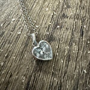 CZ by Kenneth Jay Lane Heart Necklace